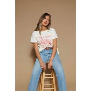 NEW ALL OF US tequila blanco tee in butter